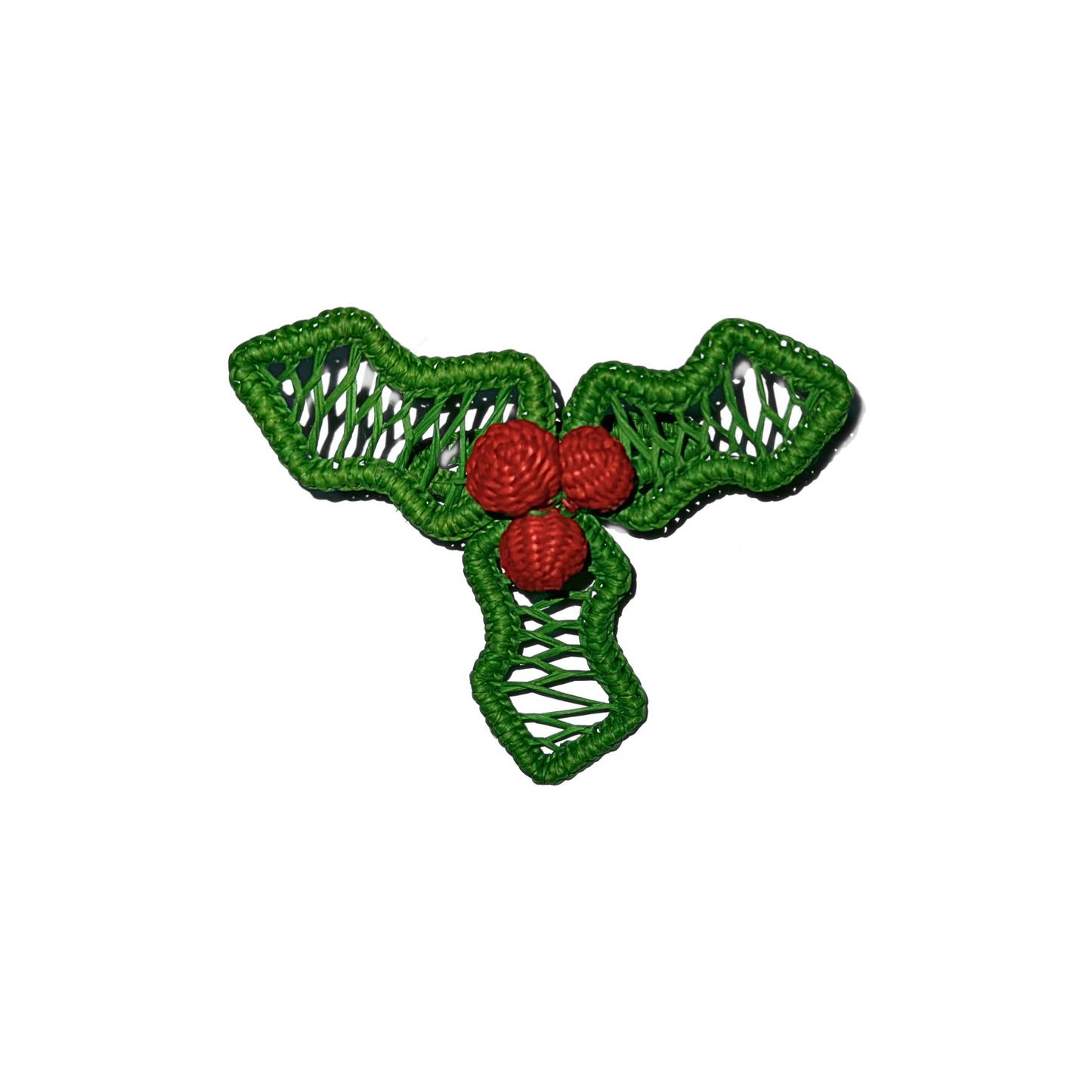 Mistletoe Iraca Napkin Ring (Set of 4, 6 & 8)