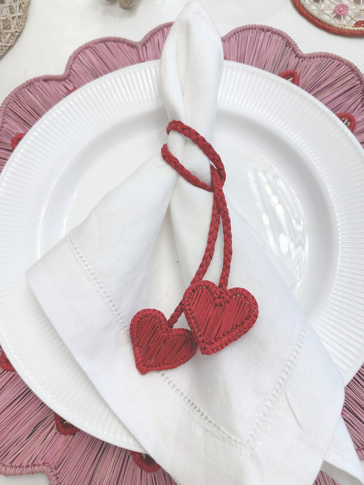 Bond Love Iraca Napkin Ring (Set of 6 or 8)