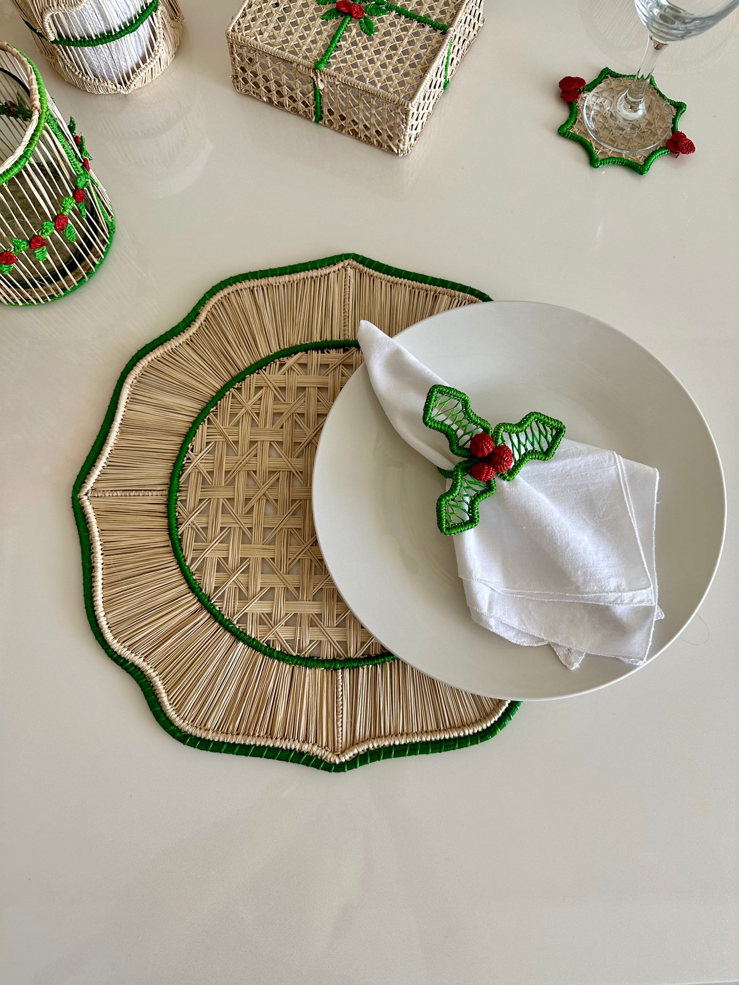 Evergreen Iraca Placemat