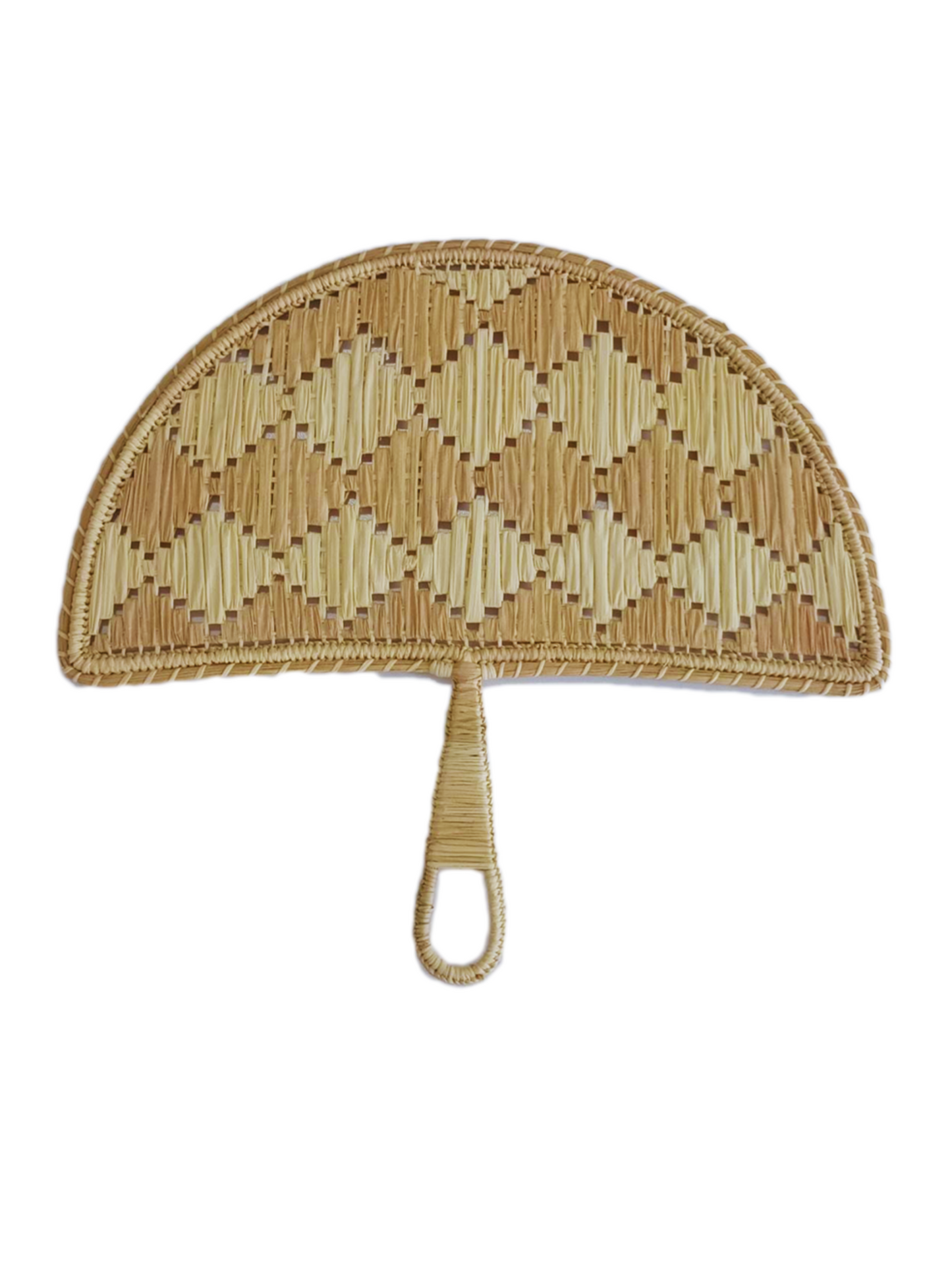 Iraca Straw Hand Fan