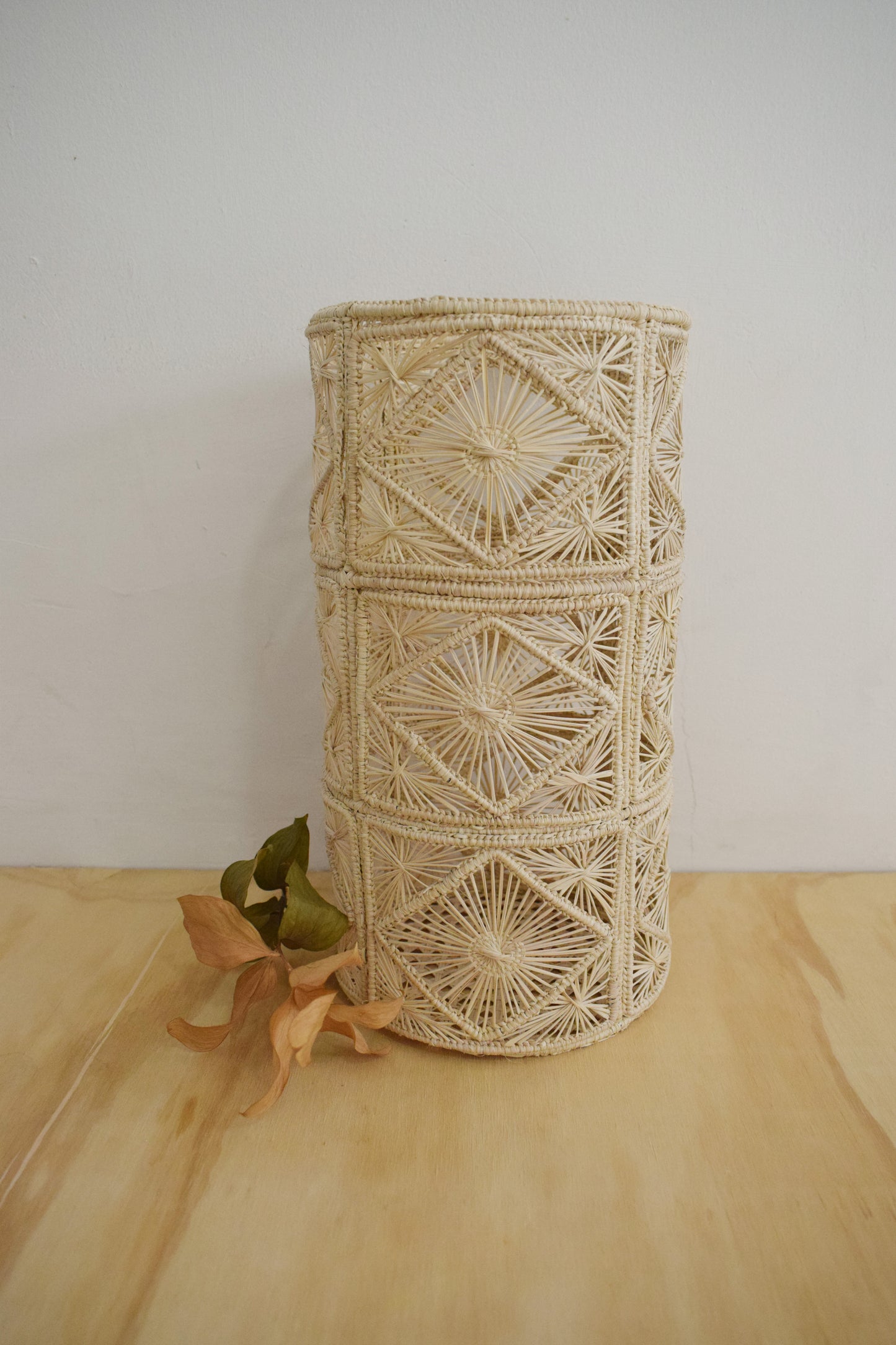 Sol Iraca Woven Vase