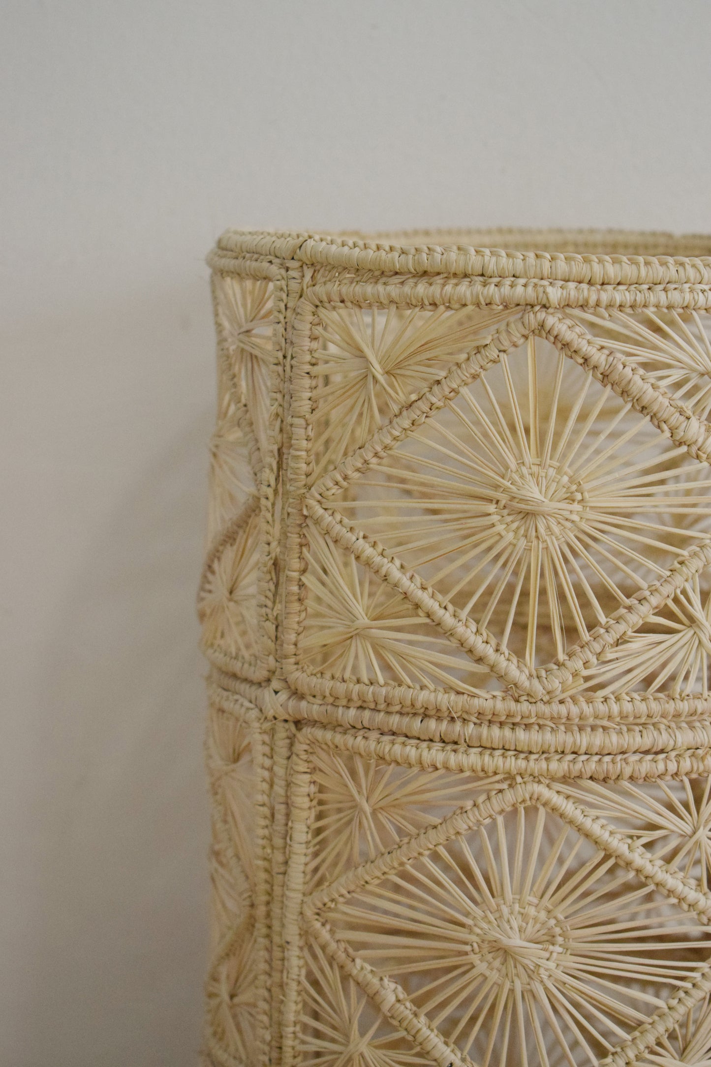 Sol Iraca Woven Vase