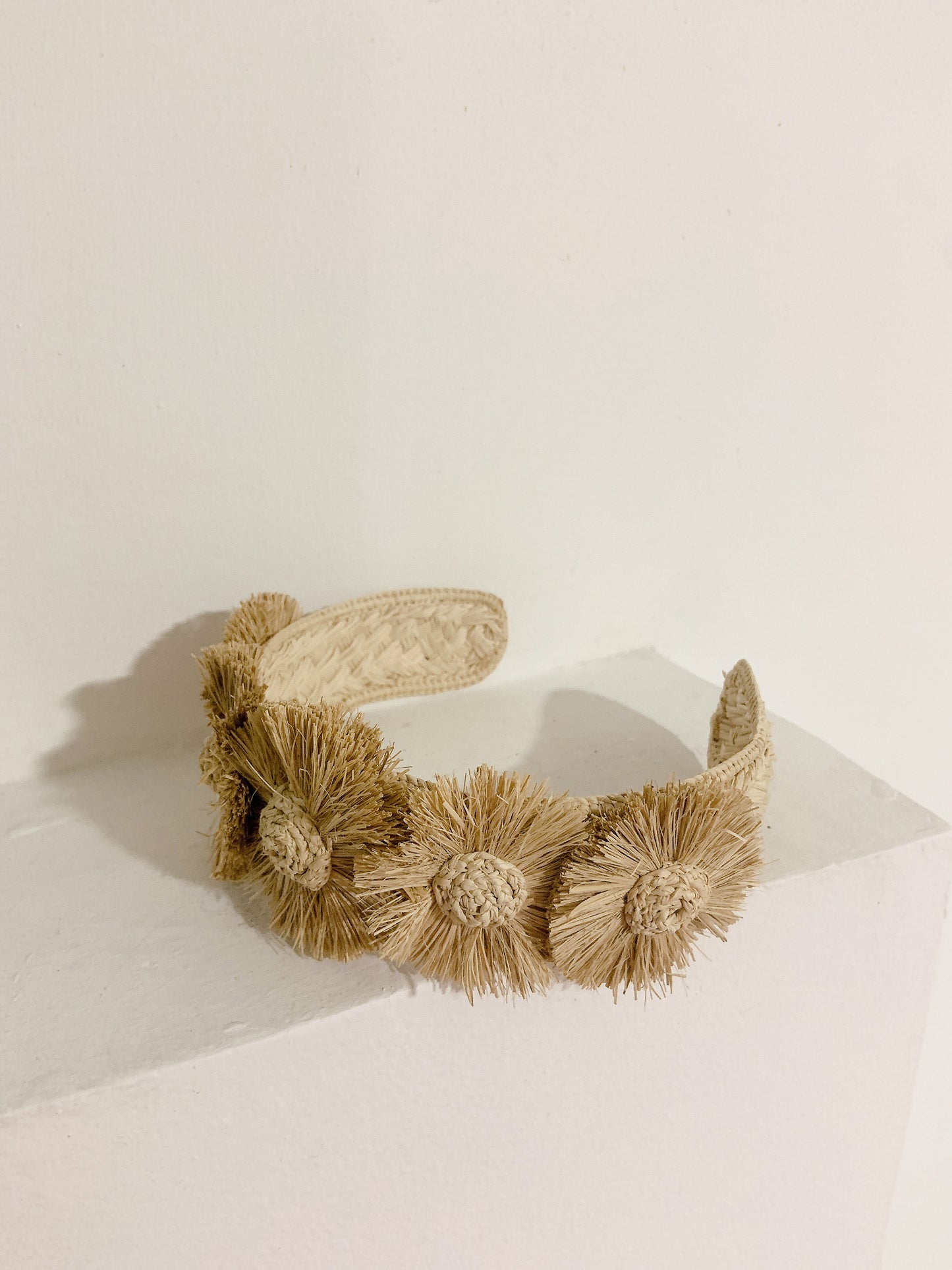 Sunflower Iraca Headband