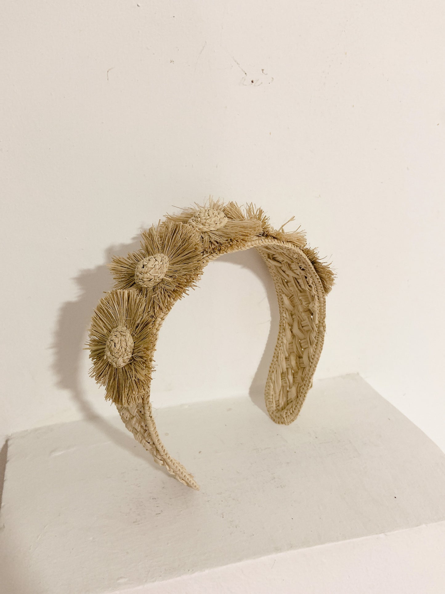 Sunflower Iraca Headband