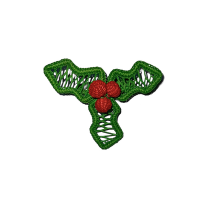 Mistletoe Iraca Napkin Ring (Set of 6 & 8)