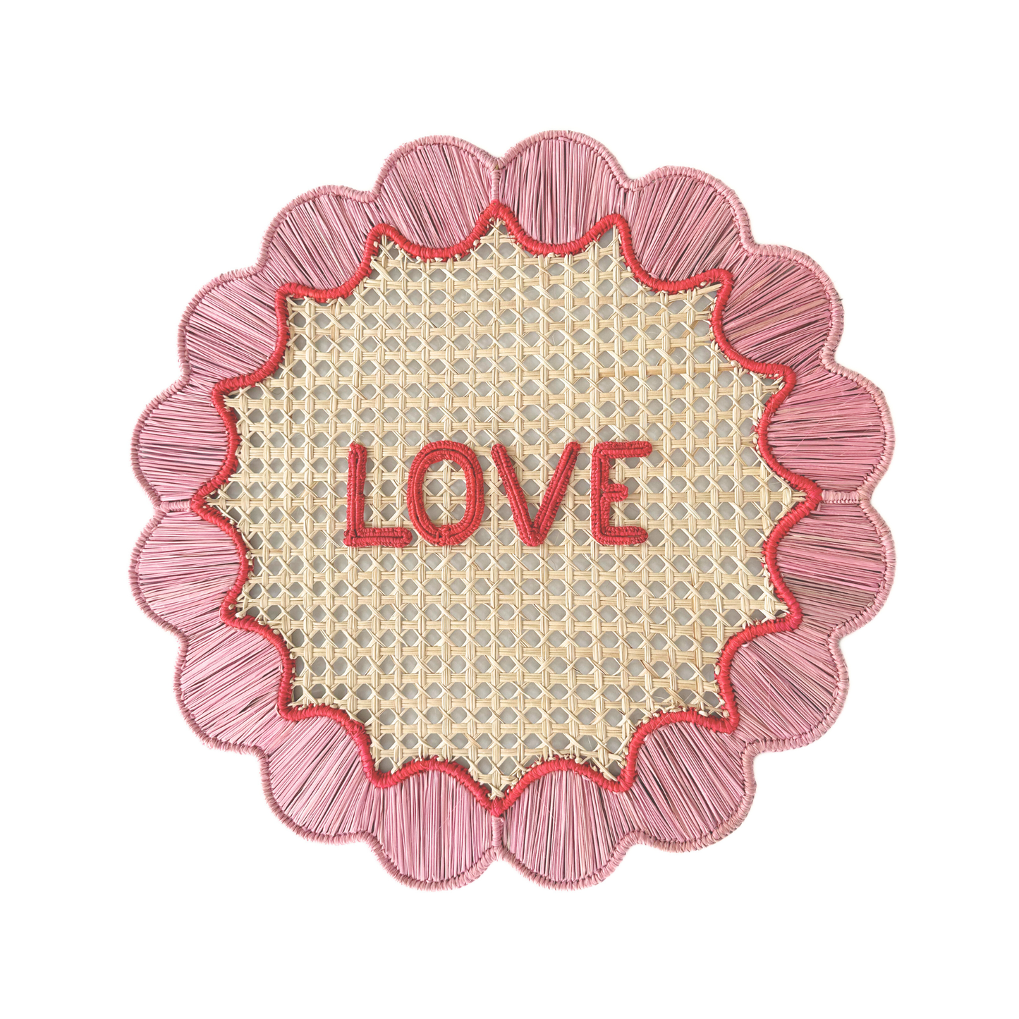 Love Love Iraca Placemat
