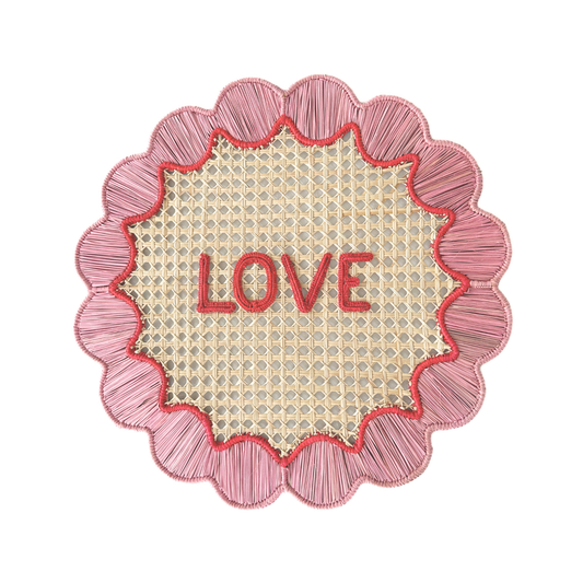 Love Love Iraca Placemat