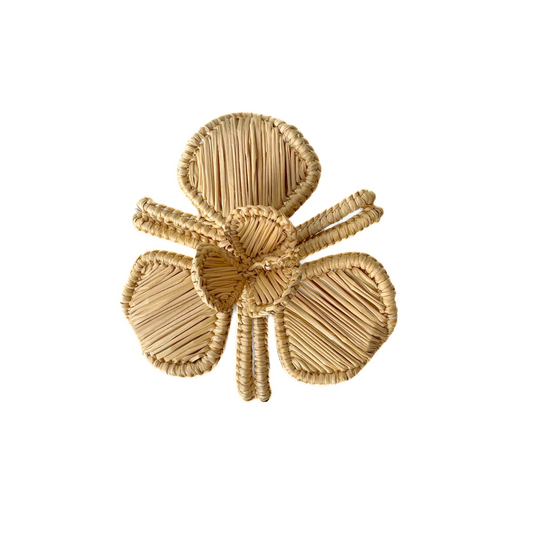 Big Orchid Iraca Napkin Ring (Set of 6 or 8)