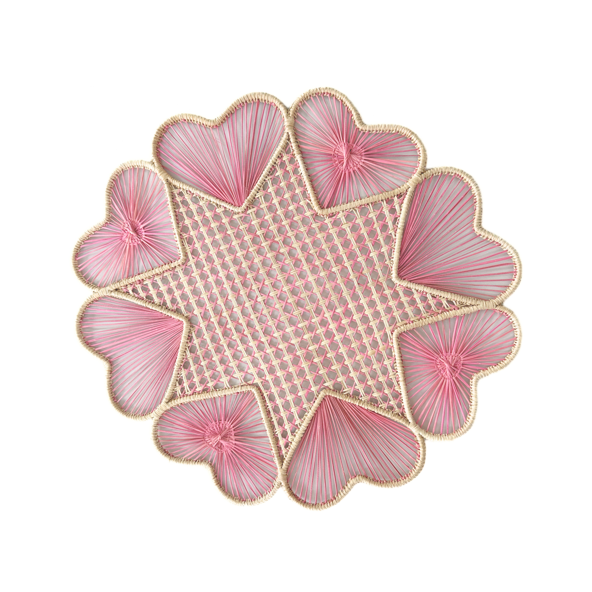 ArtettStore Hearts II Iraca Placemat
