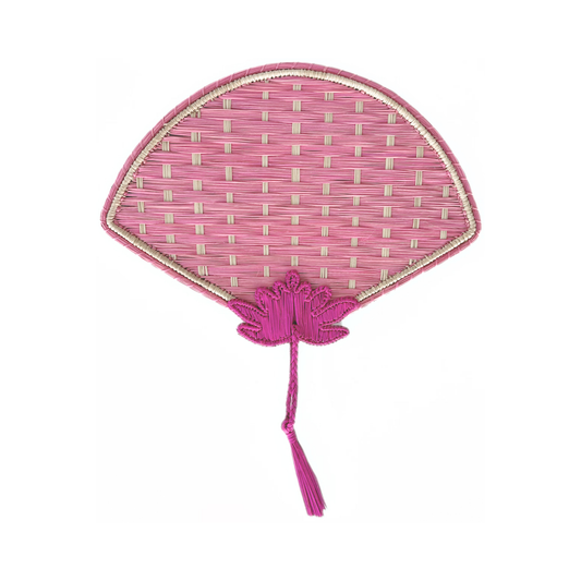 Lotus Iraca Hand Fan