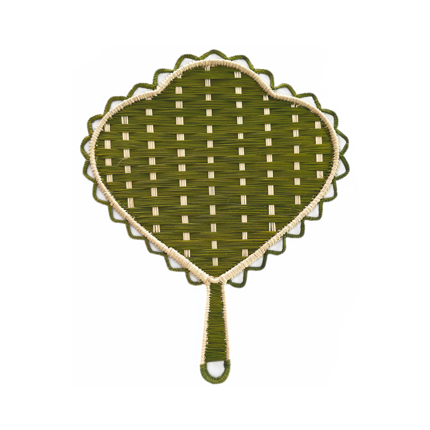 Leaf Iraca Hand Fan