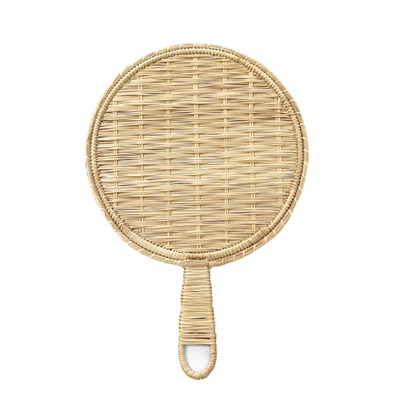 Boho Iraca Hand Fan