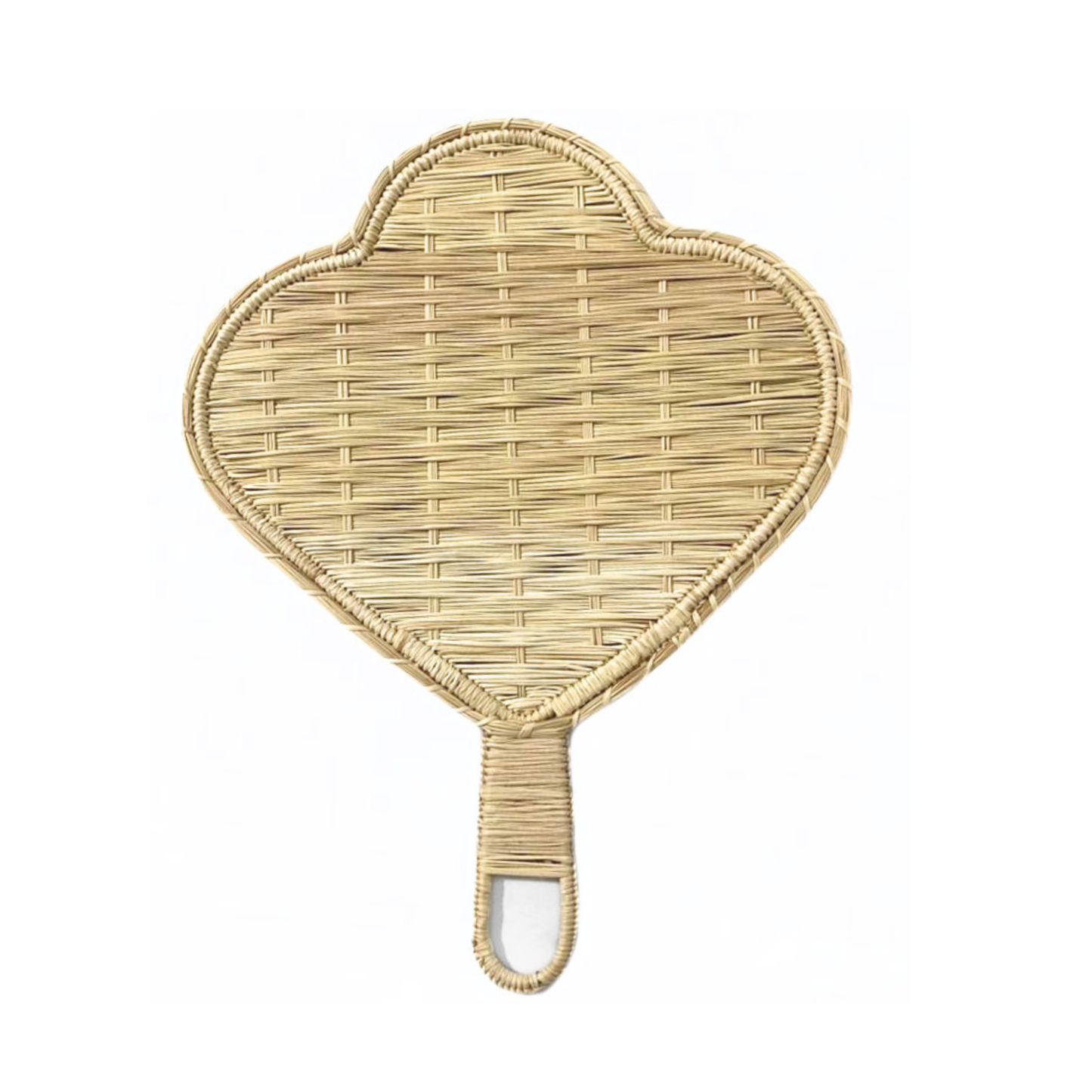 Boho Iraca Hand Fan