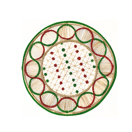 Jolly Green Iraca Placemat