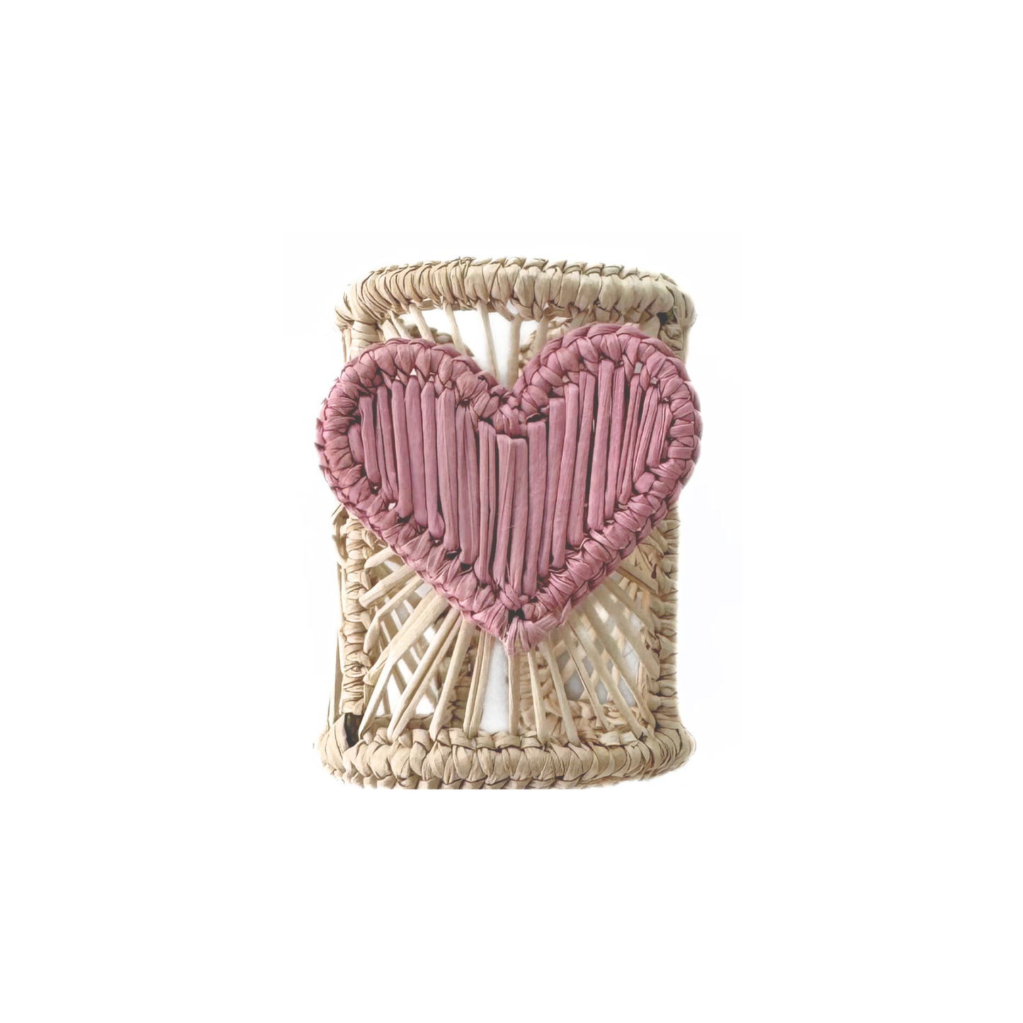 Simple Love Iraca Napkin Ring (Set of 6 or 8)