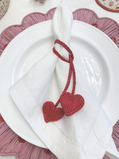 Bond Love Iraca Napkin Ring (Set of 6 or 8)
