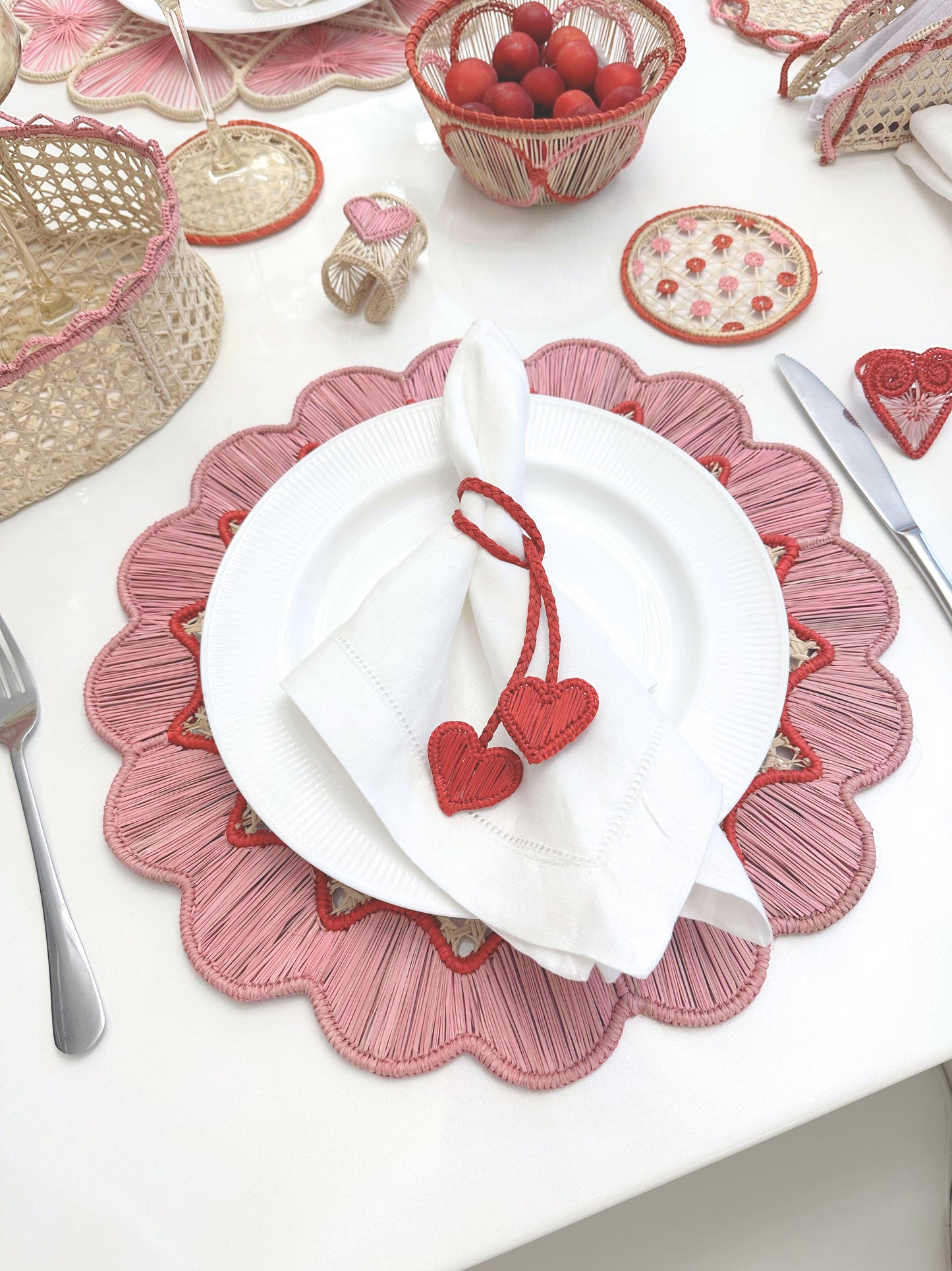 Bond Love Iraca Napkin Ring (Set of 6 or 8)