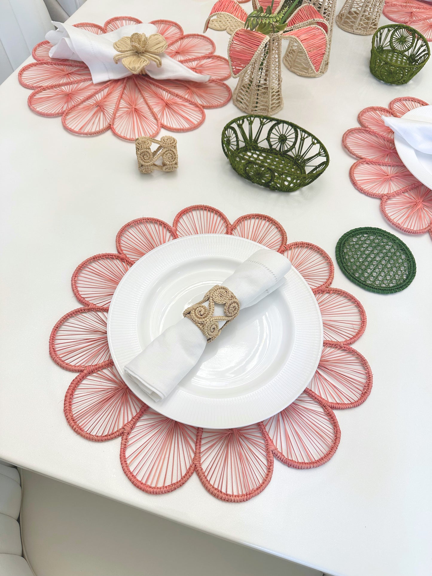 Caracol Iraca Napkin Ring (Set of 6 or 8)
