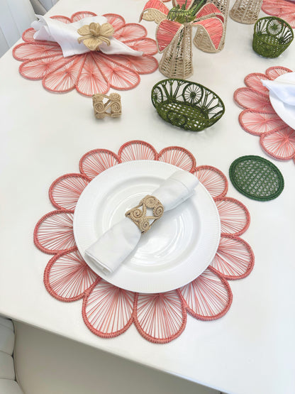 Caracol Iraca Napkin Ring (Set of 6 or 8)