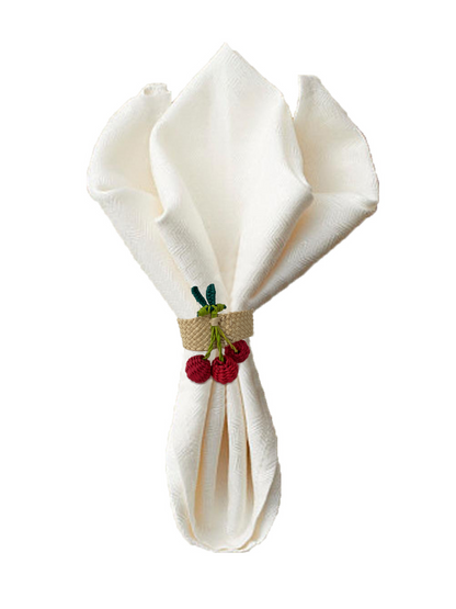 Fruits Iraca Napkin Ring (Set of 6 or 8)