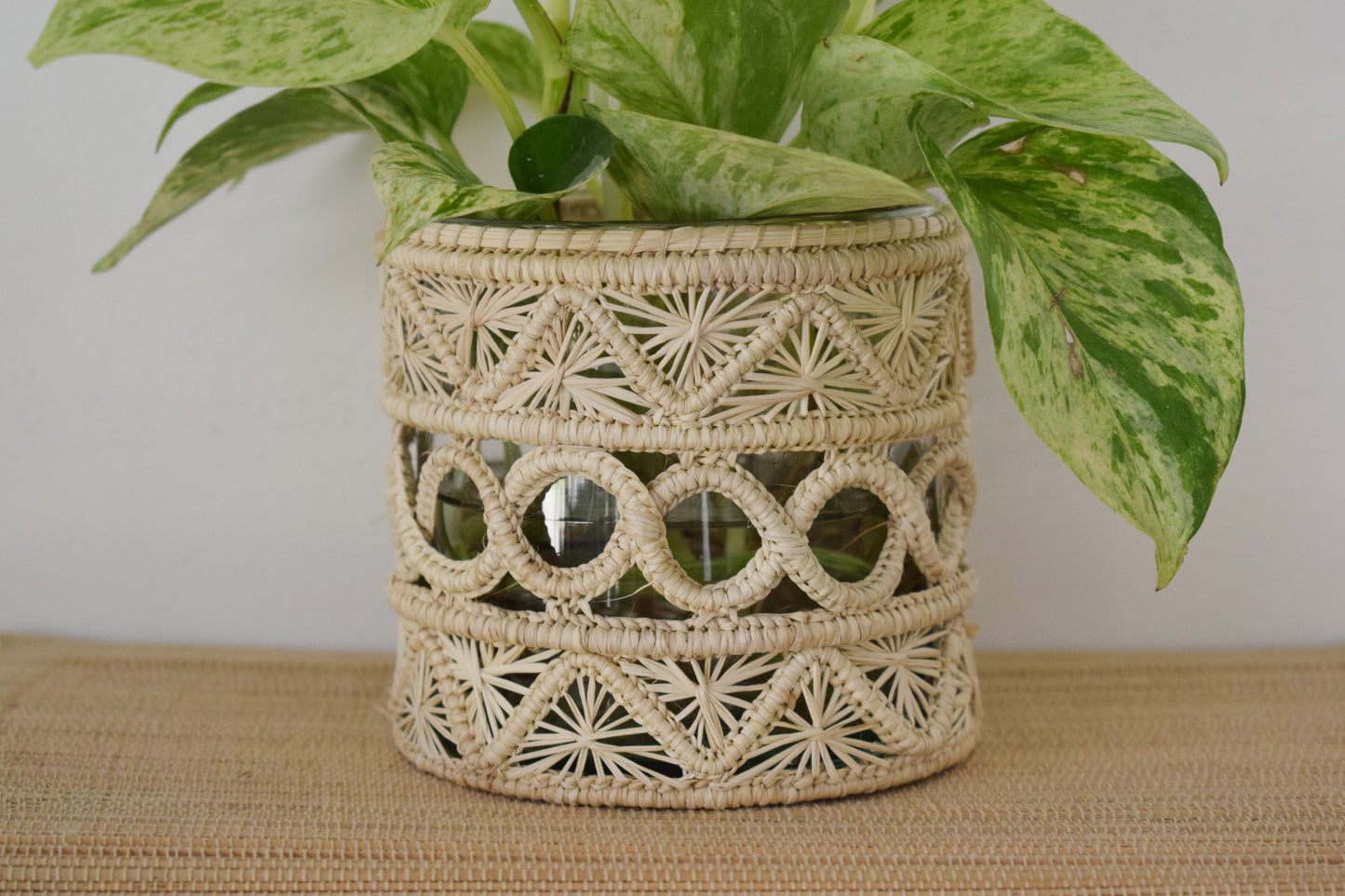 Magdalena Woven Glass Vase