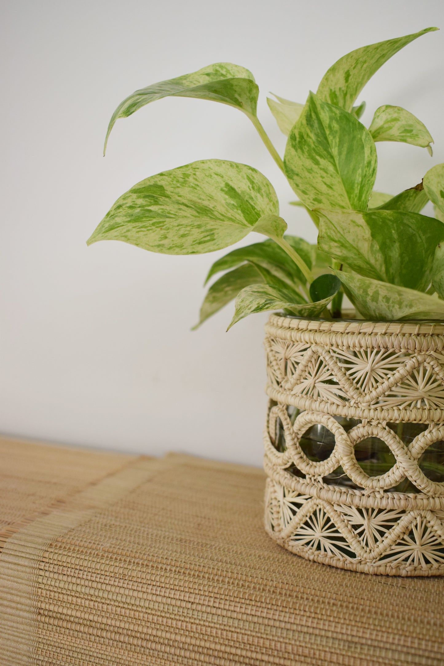 Magdalena Woven Glass Vase