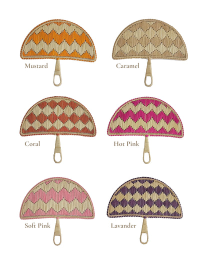 Iraca Straw Hand Fan