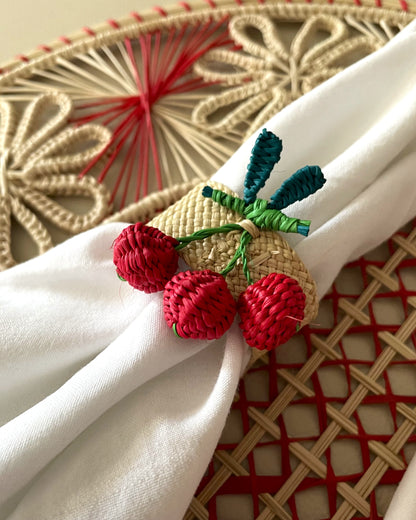Fruits Iraca Napkin Ring (Set of 6 or 8)