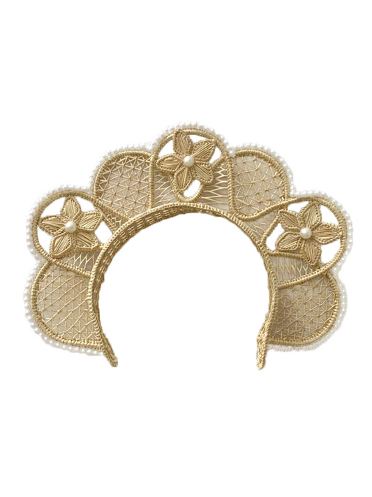 Sunny Iraca Headpiece
