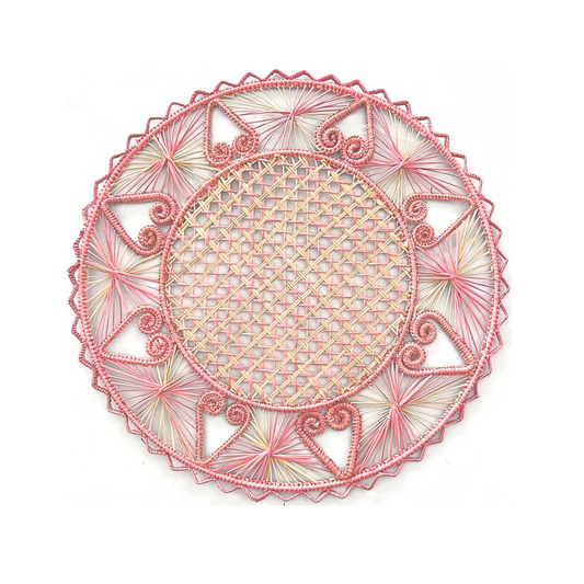 Iraca Placemat, Round Straw Placemat
