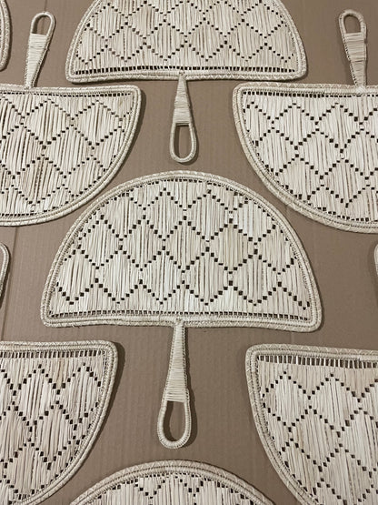 Iraca Straw Hand Fan