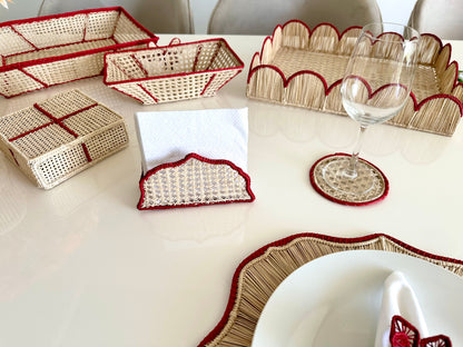 Red Iraca Gift Box