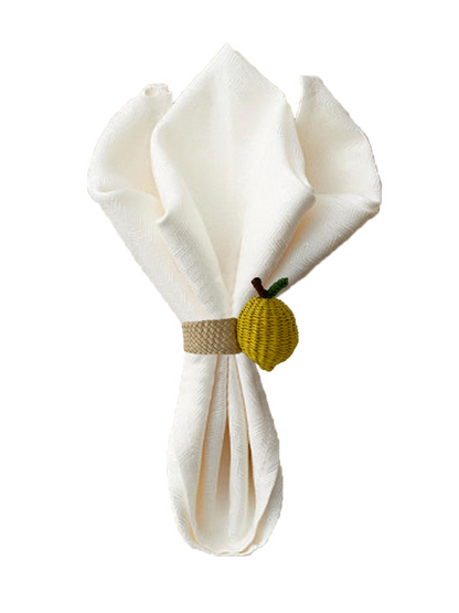 Fruits Iraca Napkin Ring (Set of 6 or 8)
