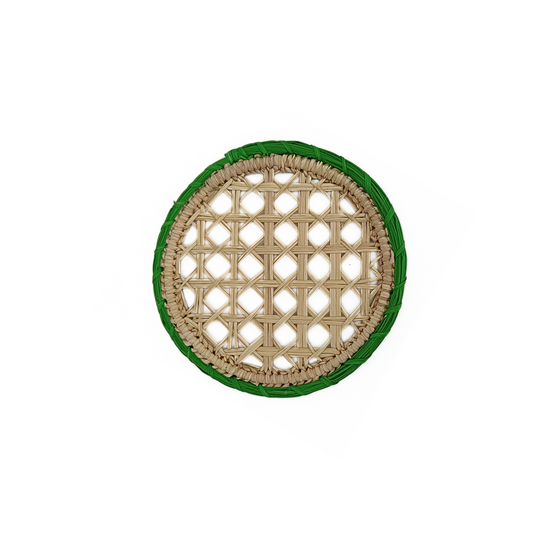 Green Iraca Coaster (Set of 4, 6 & 8)