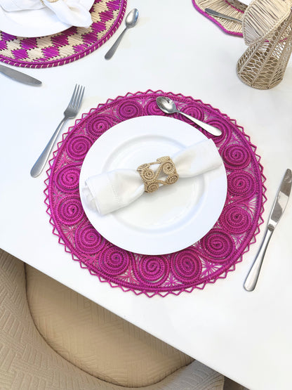 Caracol Iraca Napkin Ring (Set of 6 or 8)