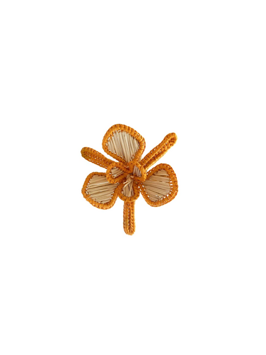Orchid Frame Colored Iraca Napkin Ring (Set of 4, 6 or 8)