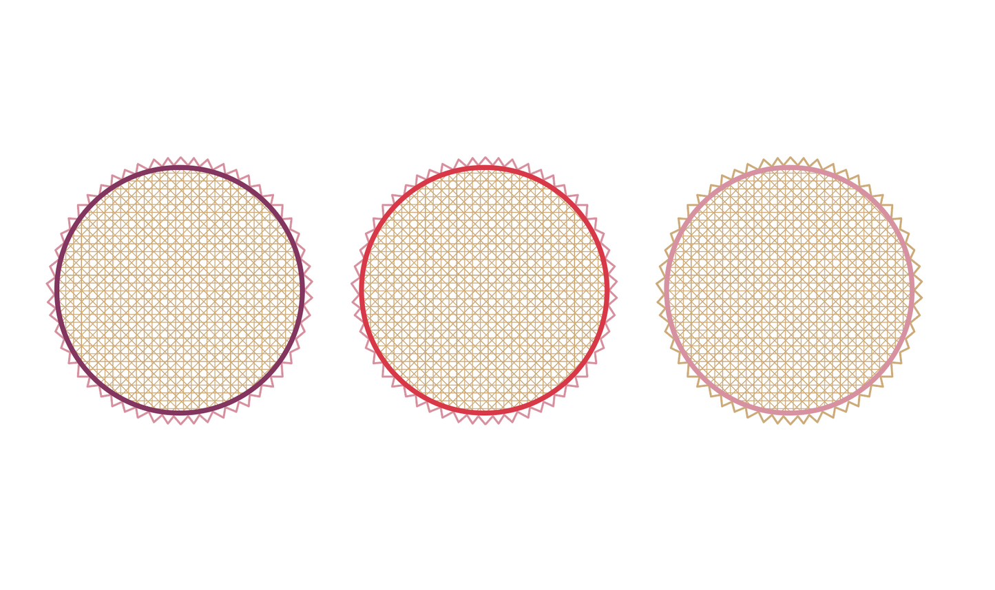 Simple Love Iraca Placemat