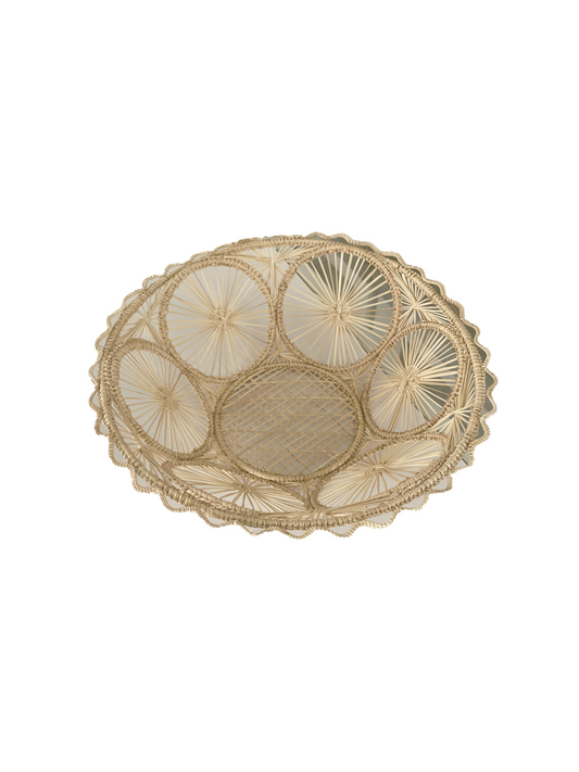 Sole Iraca Woven Basket