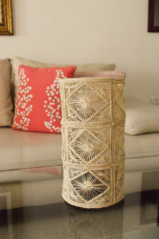 Sol Iraca Woven Vase
