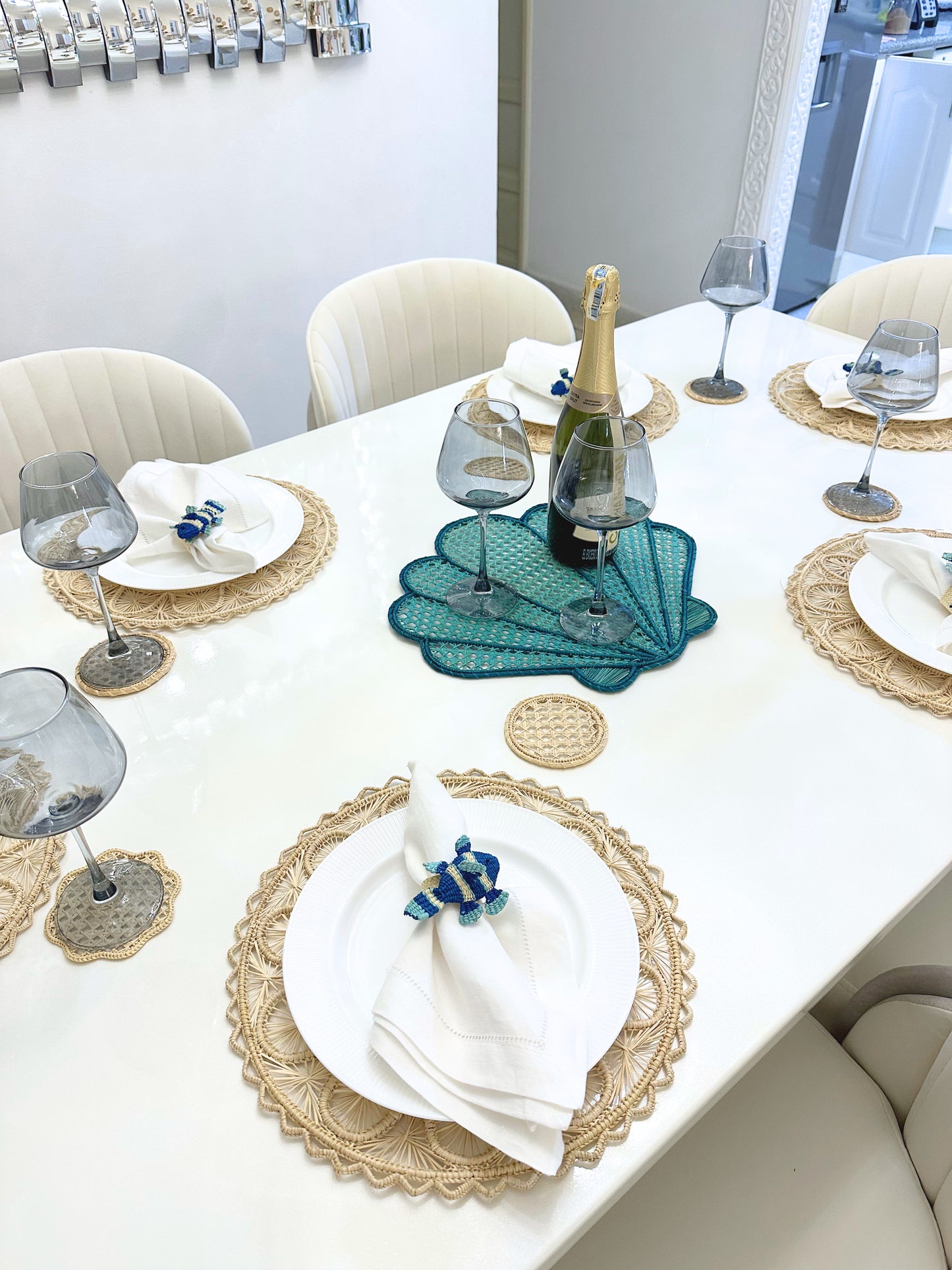 Striped Fish Napkin Ring
