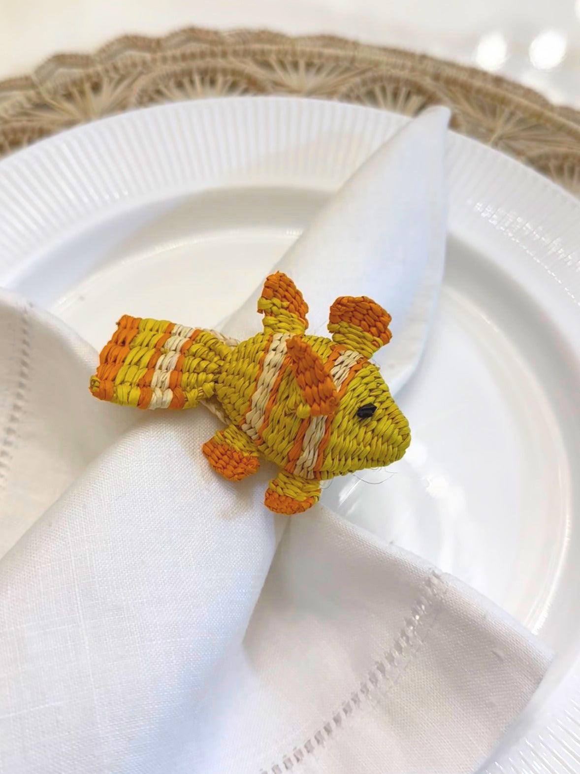 Striped Fish Napkin Ring