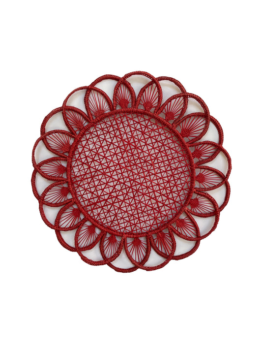 Sunflower Iraca Placemat