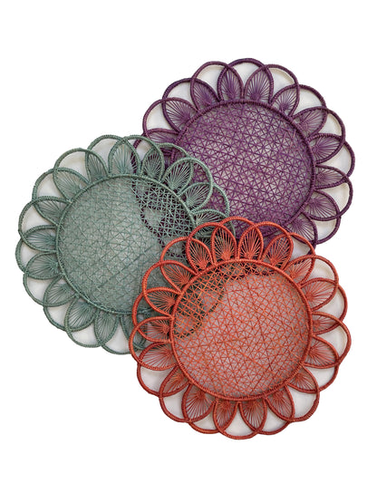 Sunflower Iraca Placemat