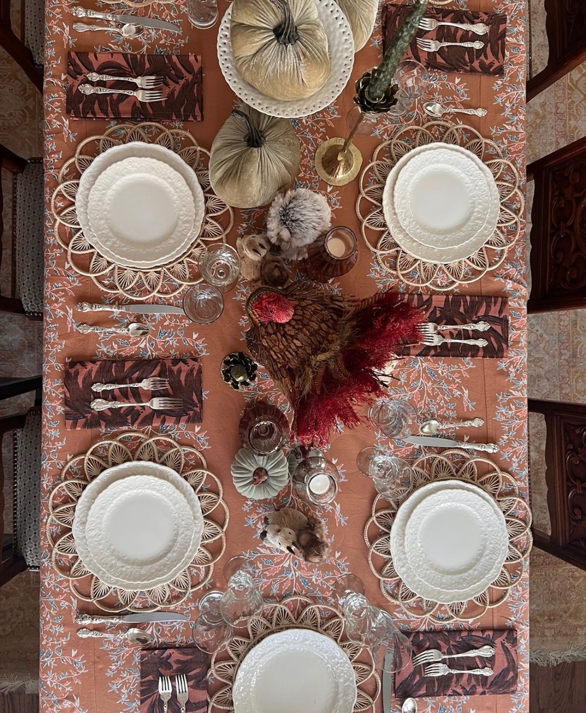 Sunflower Iraca Placemat