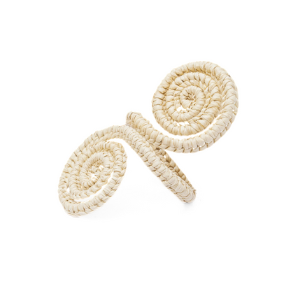 Traditional Caracol Iraca Napkin Ring (Set of 6 or 8)