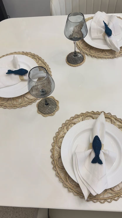Solid Fish Napkin Ring