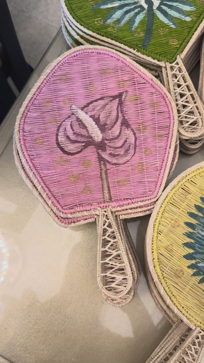 Tropique Iraca Hand Fan